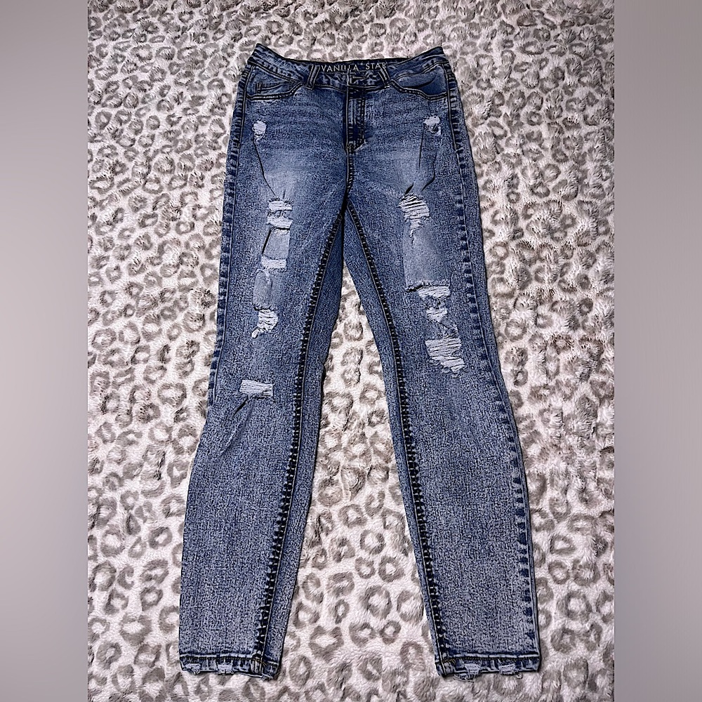 rue21 Skinny Jeans Bundle Juniors Size 5 Distressed & Classic